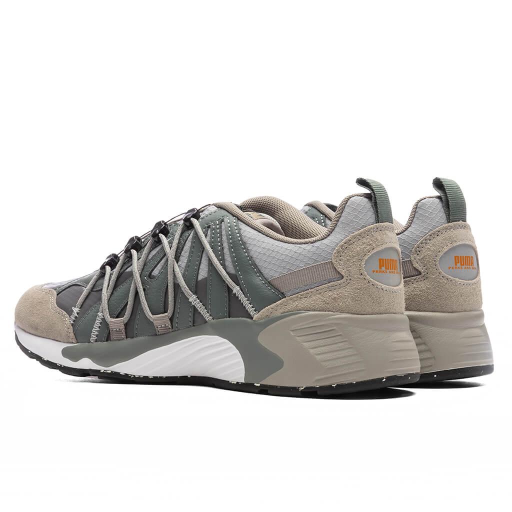 Puma x Perks and Mini Prevail Disc Leather Sneakers - Black Male Product Image