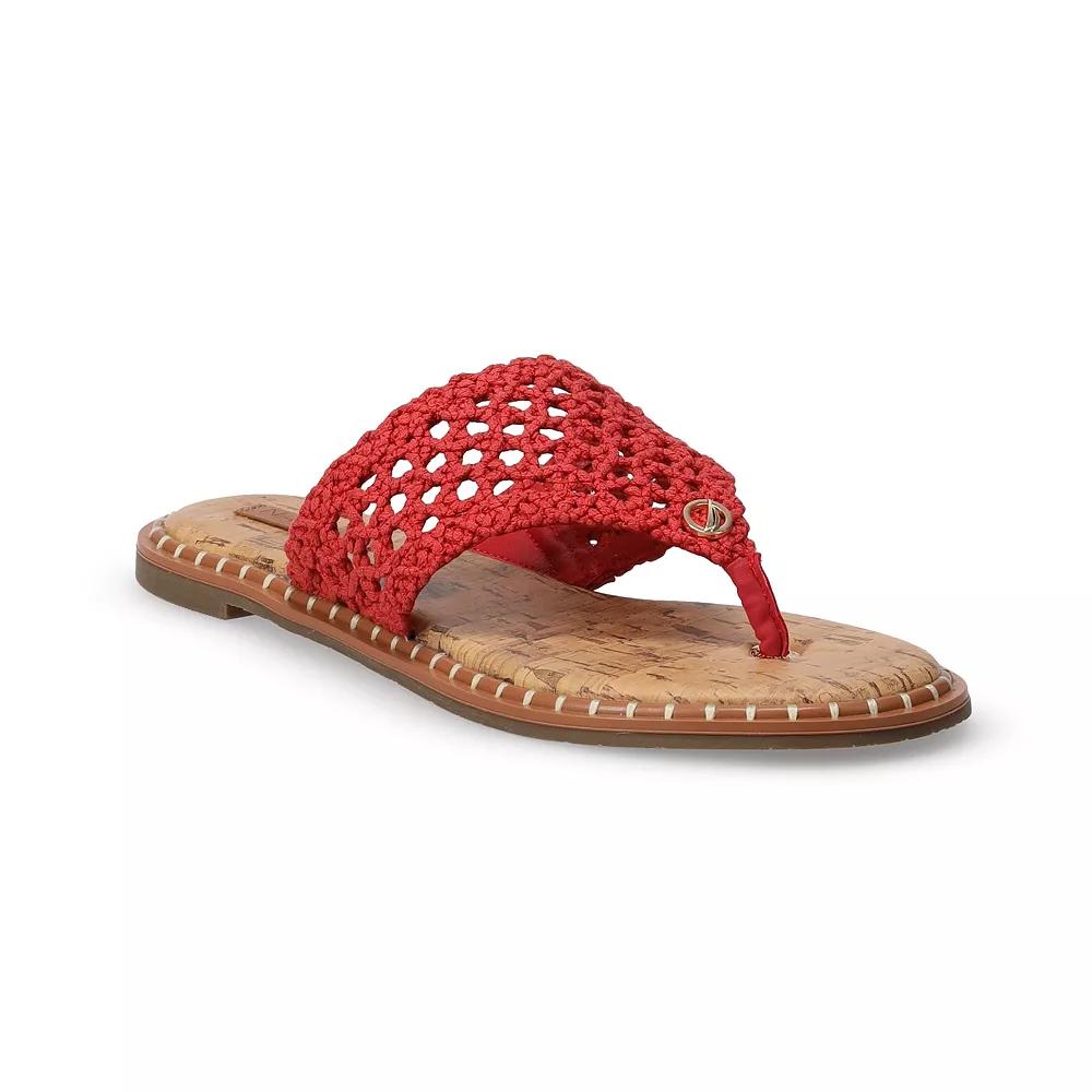 Nautica Bracken Women's Sandals, Size: 6.5, Red Product Image
