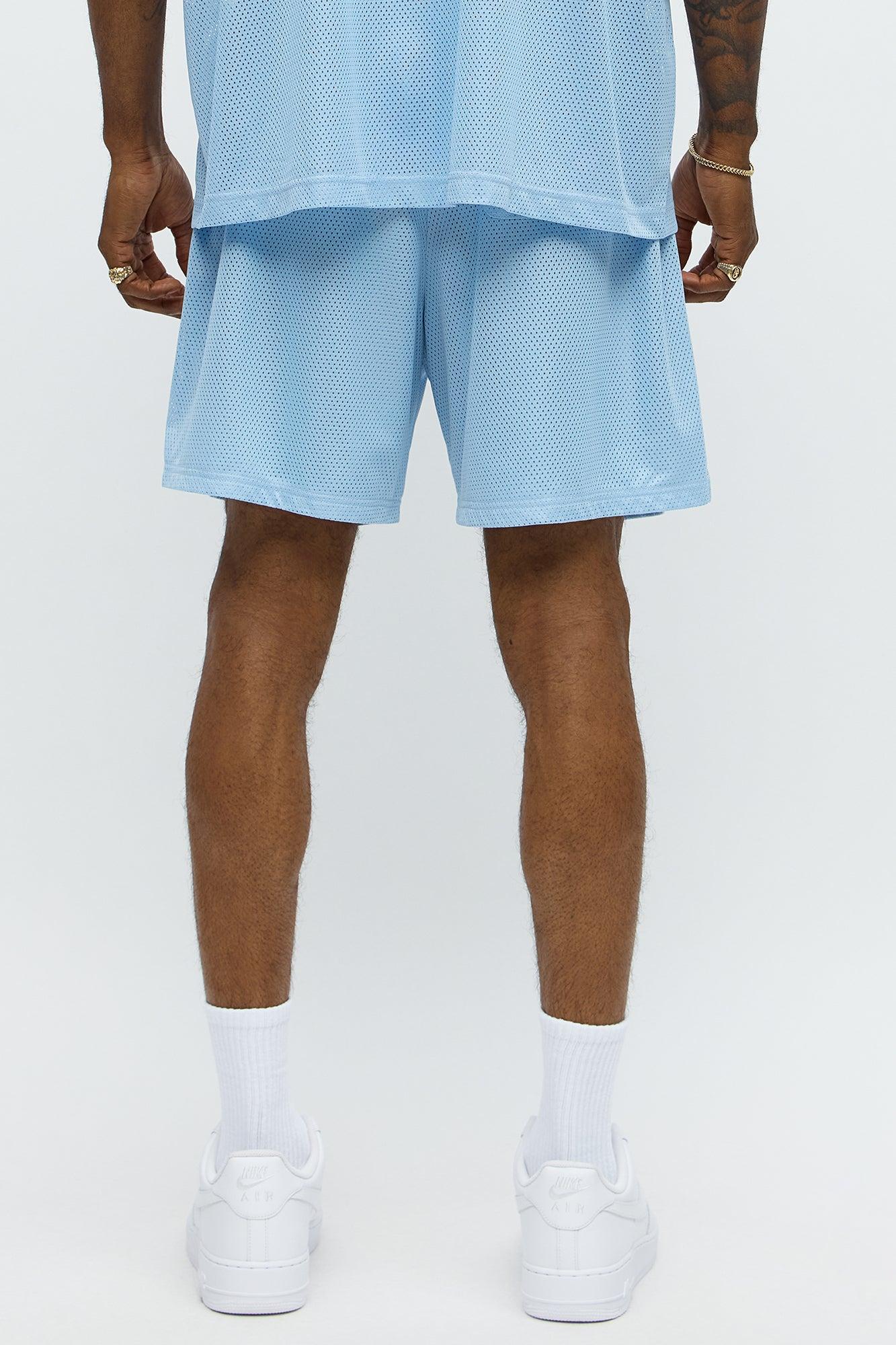 Relaxed LA To MIA Shorts - Blue Male Product Image