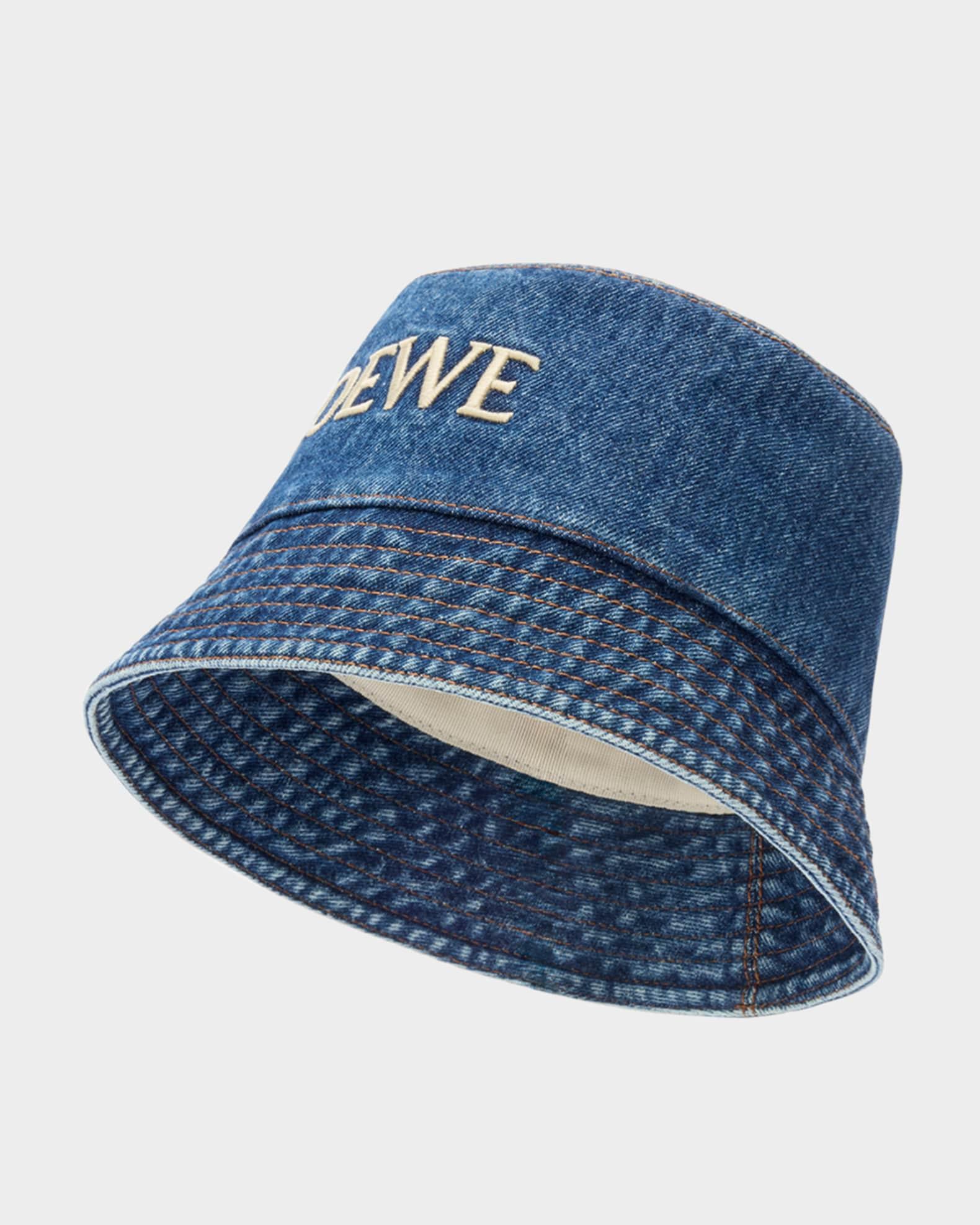 Logo Denim Bucket Hat Product Image