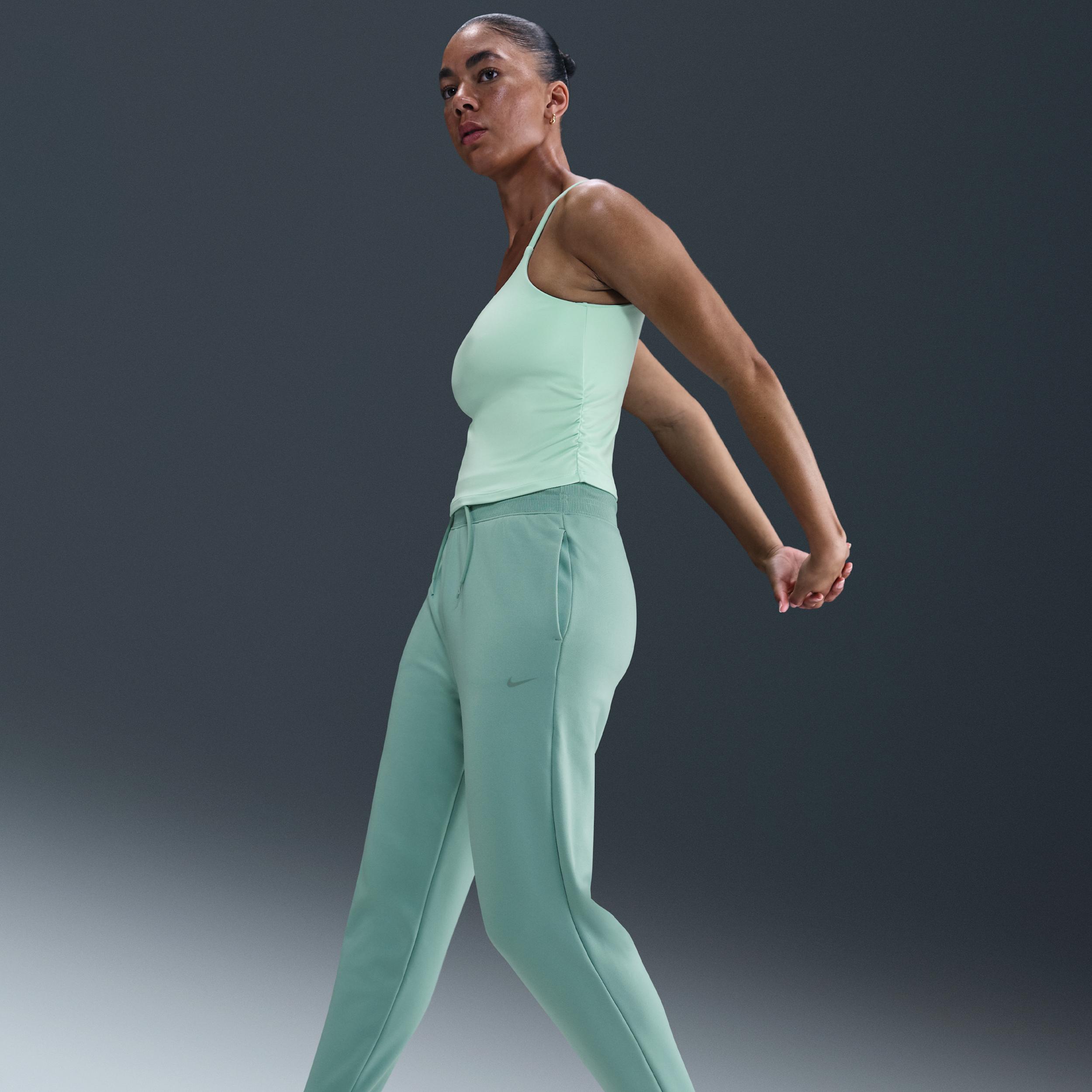 Nike Womens Therma-FIT One High-Waisted 7/8 Jogger Pants | FB5431-017 Product Image