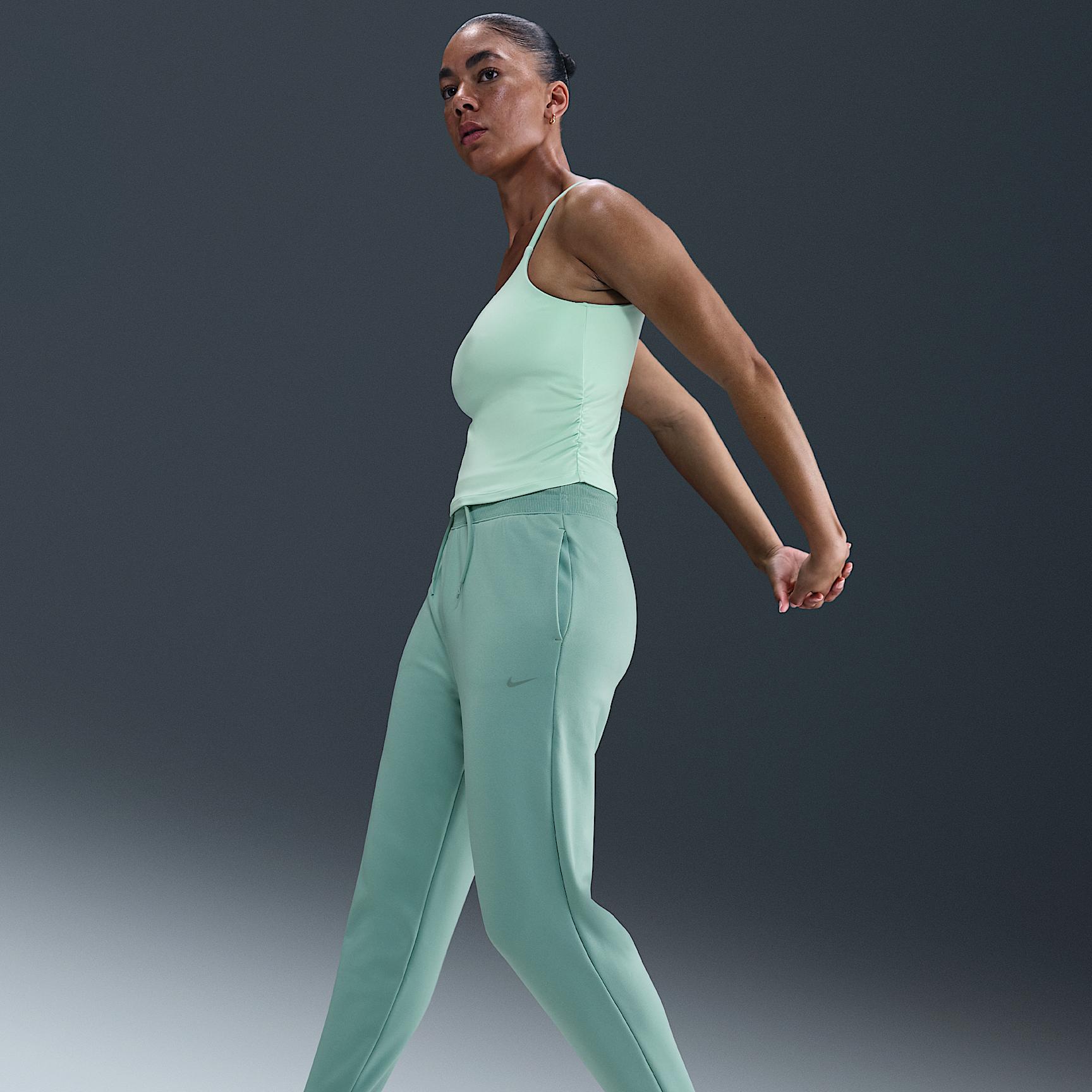 Nike Womens Therma-FIT One High-Waisted 7/8 Jogger Pants | FB5431-017 Product Image