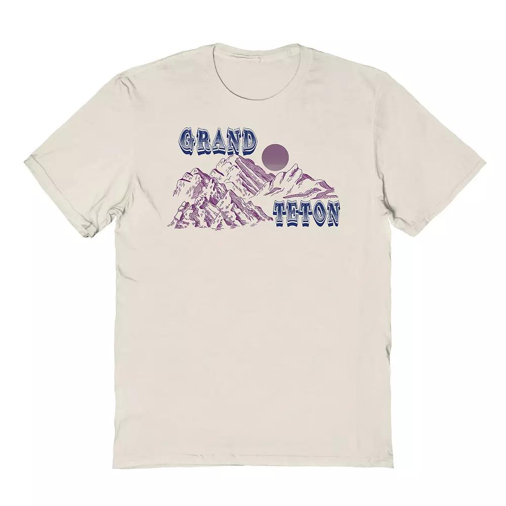 Men's Country Parks Grand Teton Graphic Tee, Size: XXL, Natural Product Image