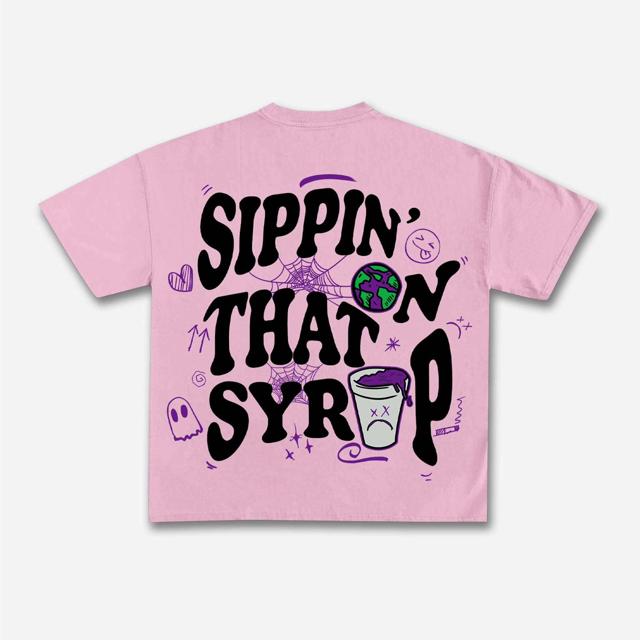 Fly By Choice Graphic Acid Wash T-shirt Product Image