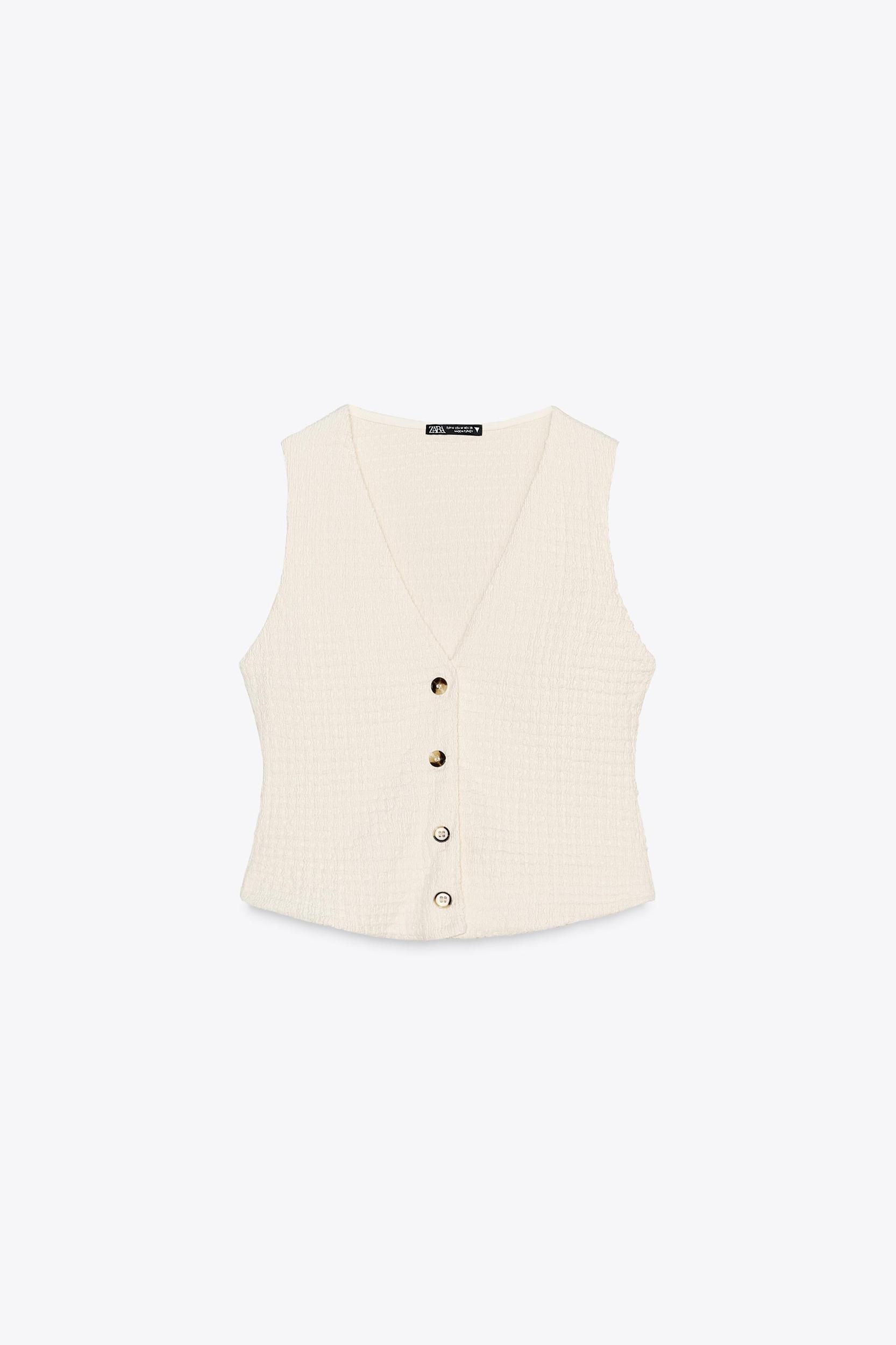 STRUCTURED VEST TOP Product Image
