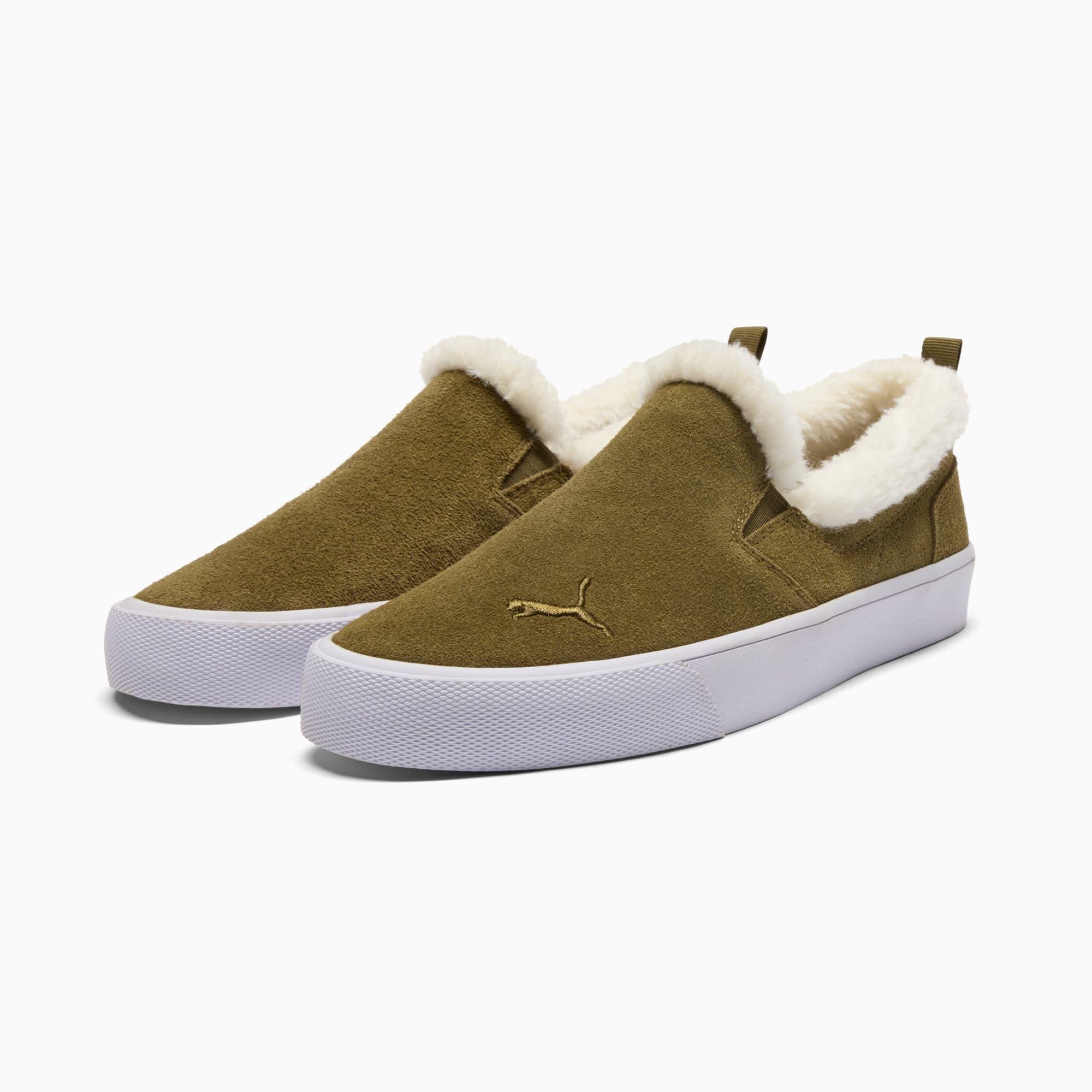 Bari Comfort Shearling Women's Slip-On Shoes Product Image