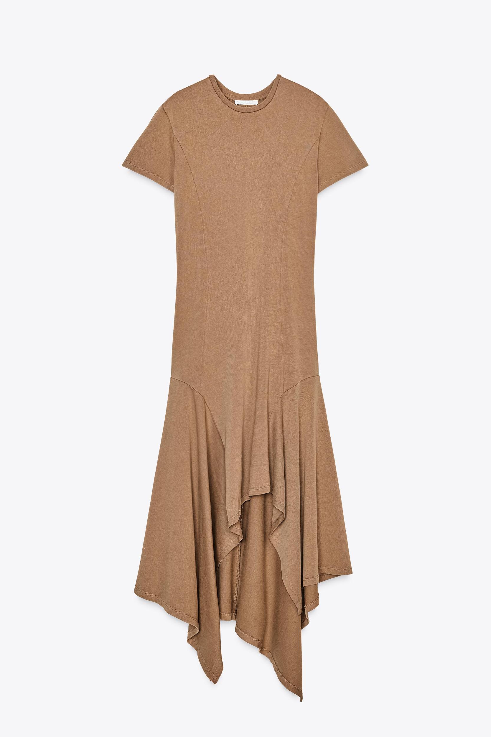 ASYMMETRIC WASHED DRESS Product Image
