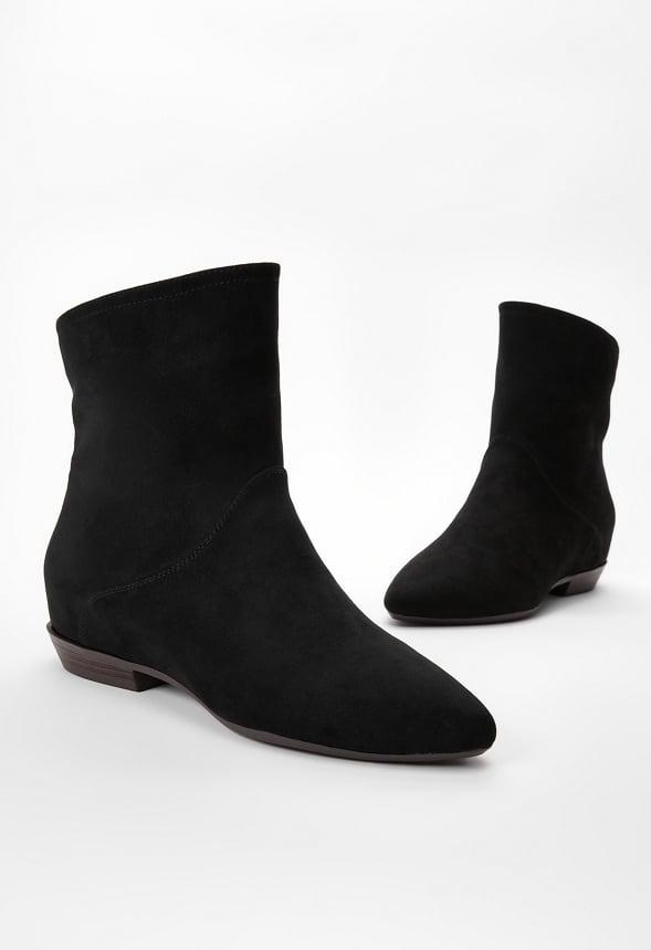 JustFab Margaux Platform Loafer Pump Womens Black/ White Size 8.5 Product Image