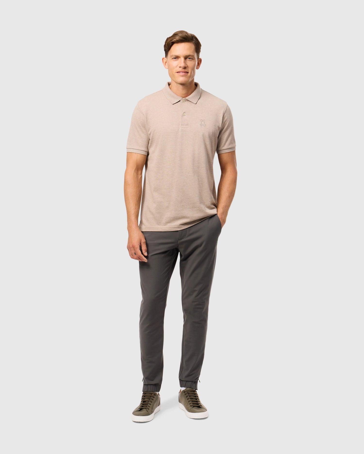 MENS JAMES PREMIUM PIQUE POLO - B6K945D200 Male Product Image