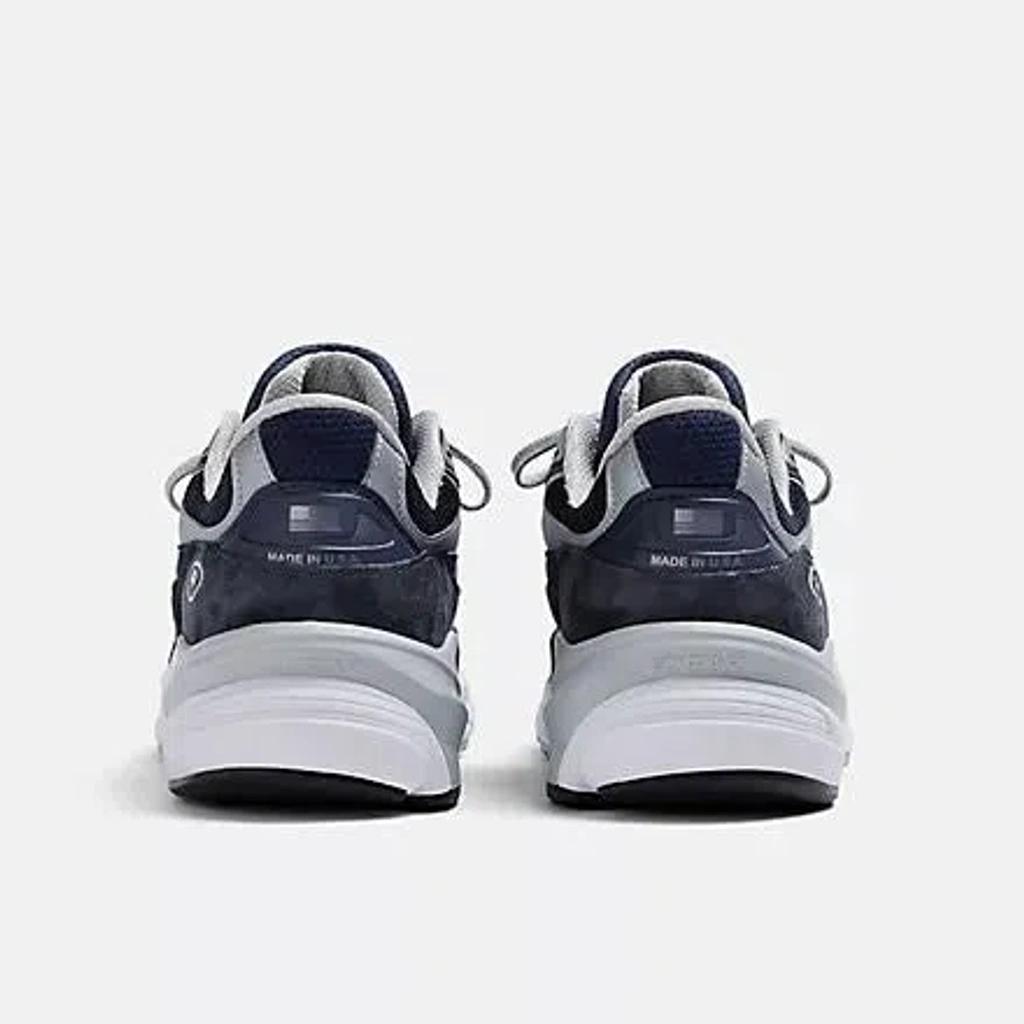 NEW BALANCE Printed Suede Mesh Sneakers With Cushioned Sole In White Product Image