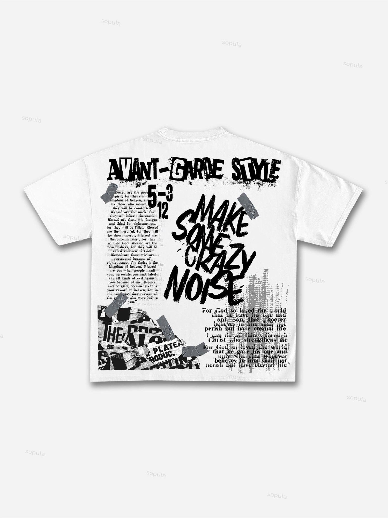 I Am Allergic To People! Men's Vintage Graphic Cotton T-shirt Product Image