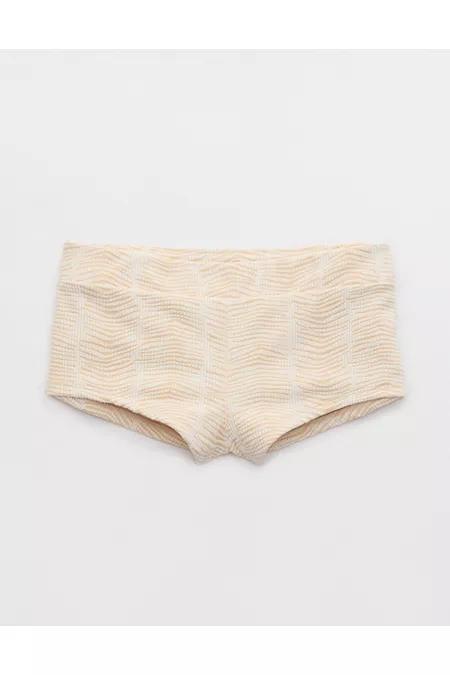 Aerie Jacquard Boyshort Bikini Bottom Women's Product Image