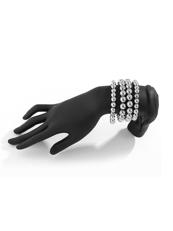 Beaded Solid Color Bracelet Accessories Product Image