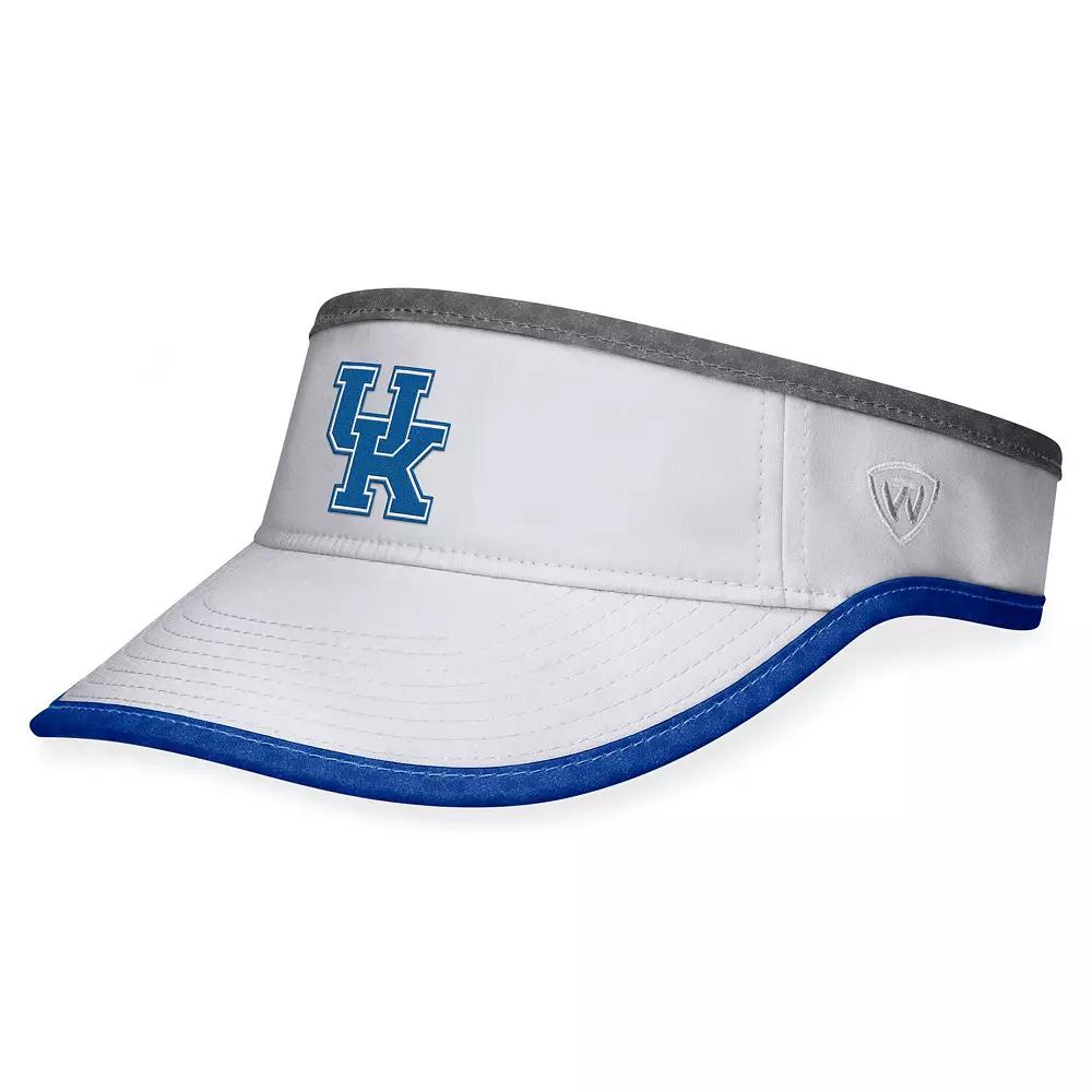 Men's Top of the World White Kentucky Wildcats Daybreak Adjustable Visor Product Image