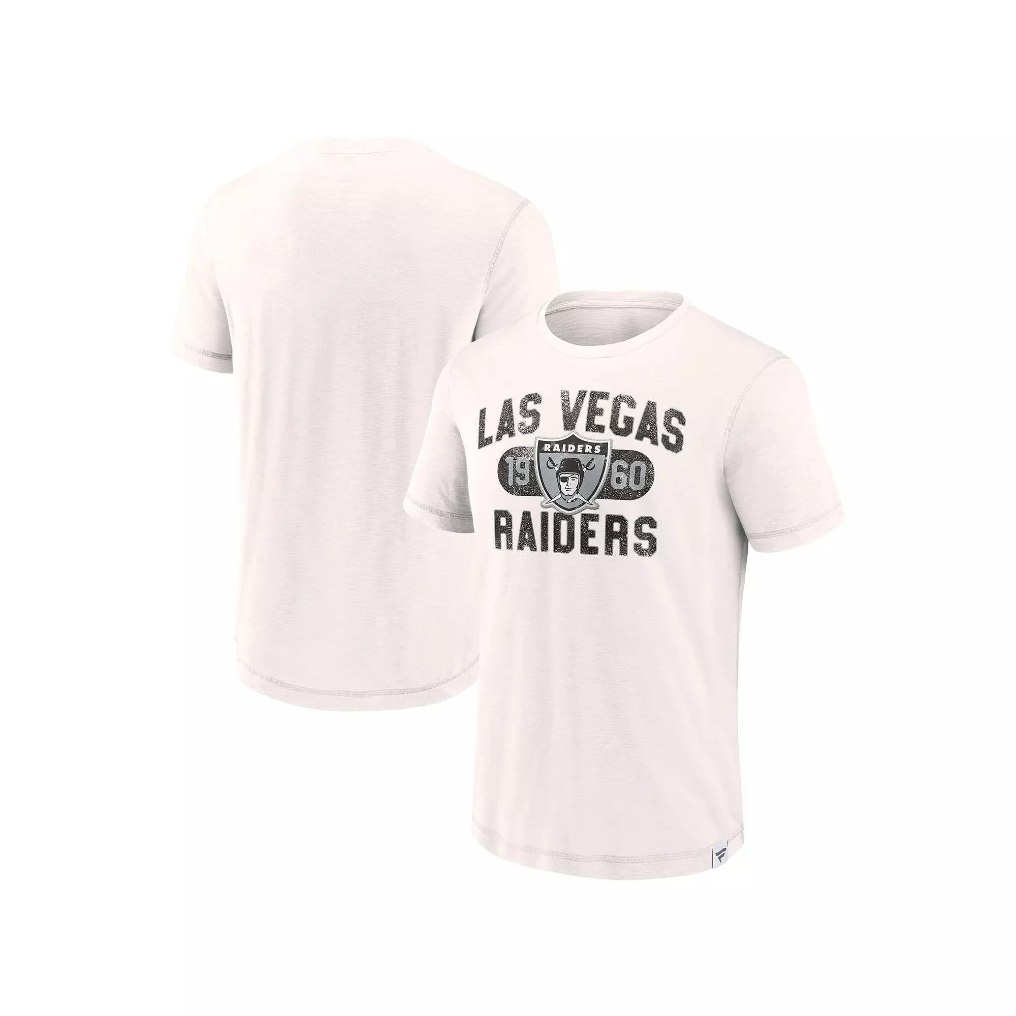 Men's Fanatics Branded White Las Vegas Raiders Team Act Fast T-Shirt,  Product Image