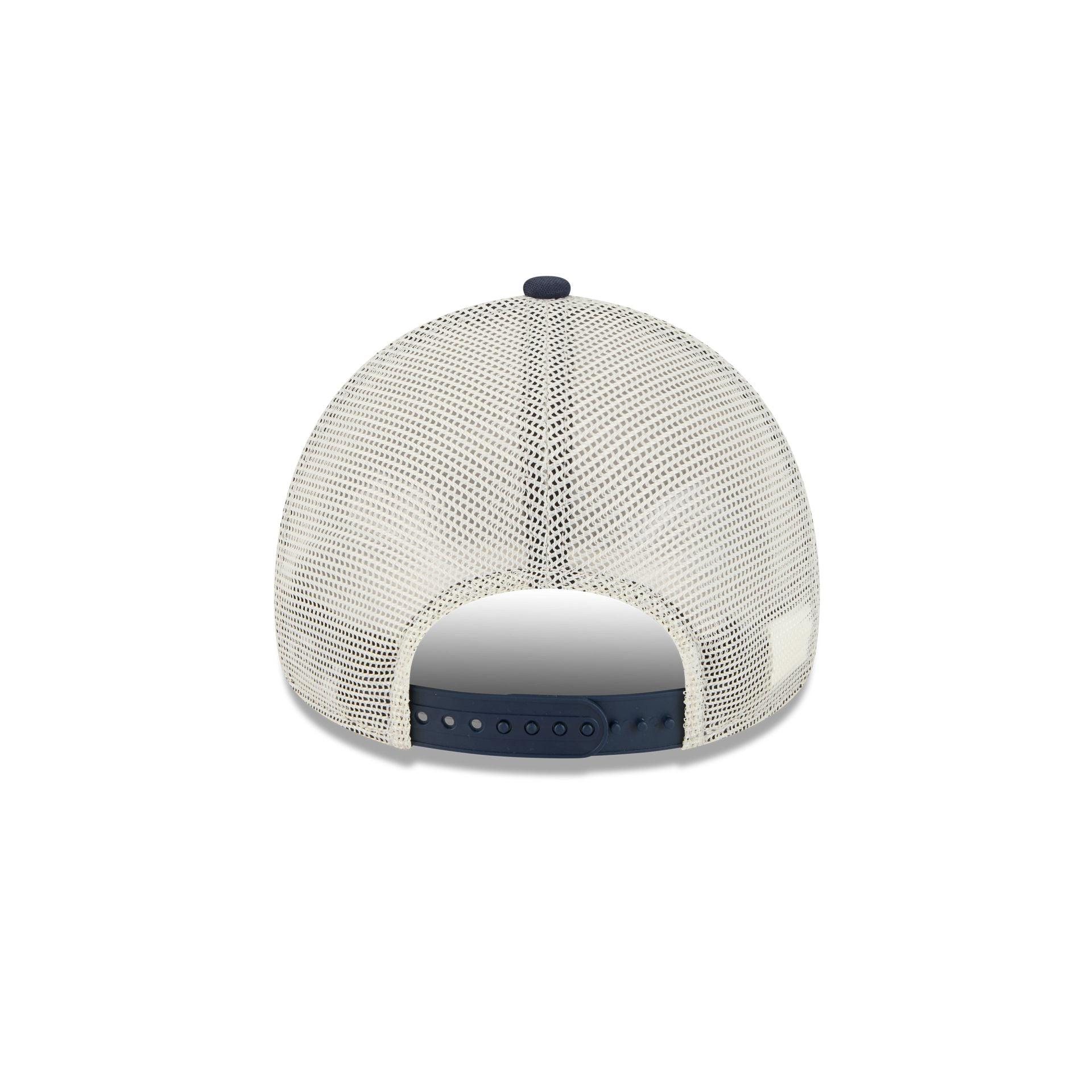 Tampa Bay Rays Navy Purple 9FORTY A-Frame Trucker Hat Male Product Image