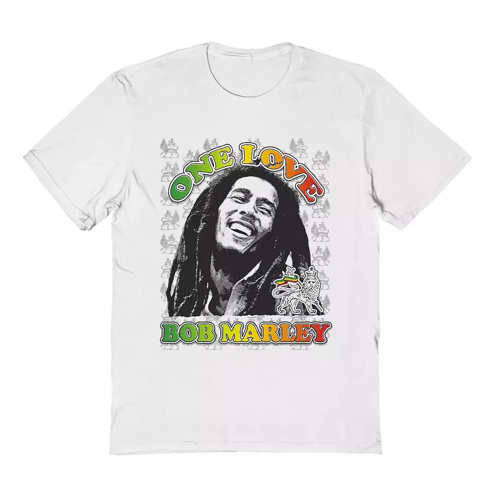 Men's Bob Marley One Love Texture Graphic Tee, Adult Unisex,  Product Image