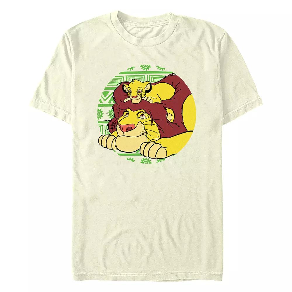Disney's The Lion King Mufasa And Simba Father Son Moment Men's Graphic Tee,  Product Image