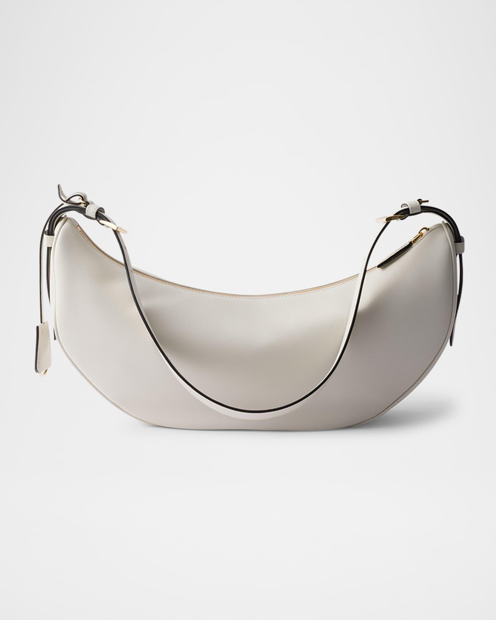 Demi-Lune Large Crescent Leather Shoulder Bag Product Image