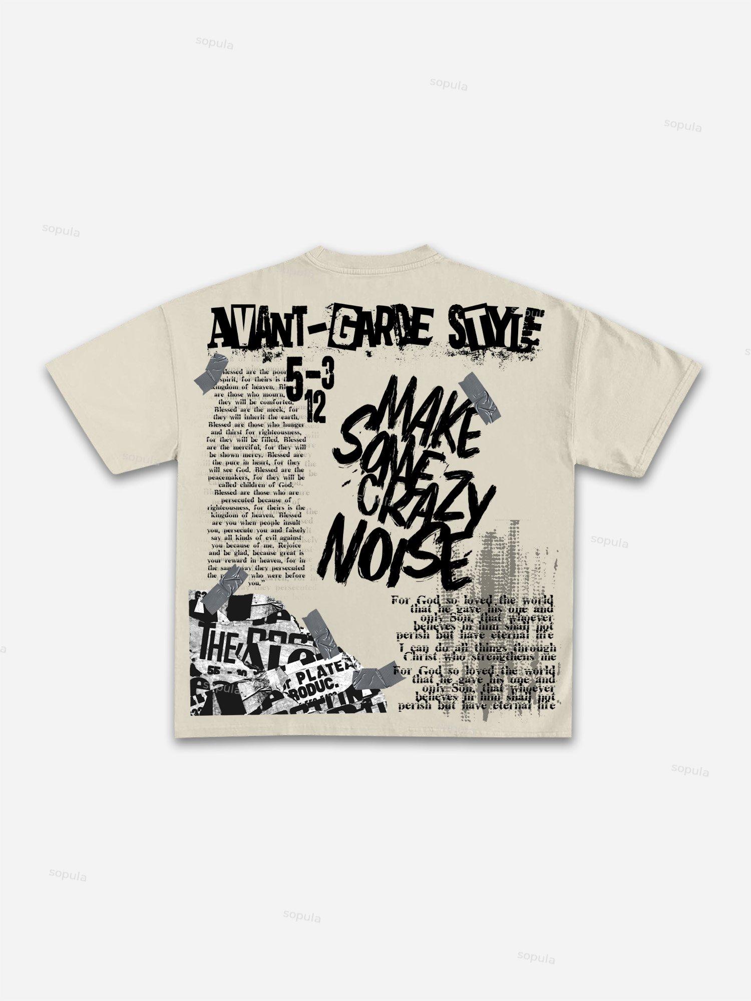 I Am Allergic To People! Men's Vintage Graphic Cotton T-shirt Product Image