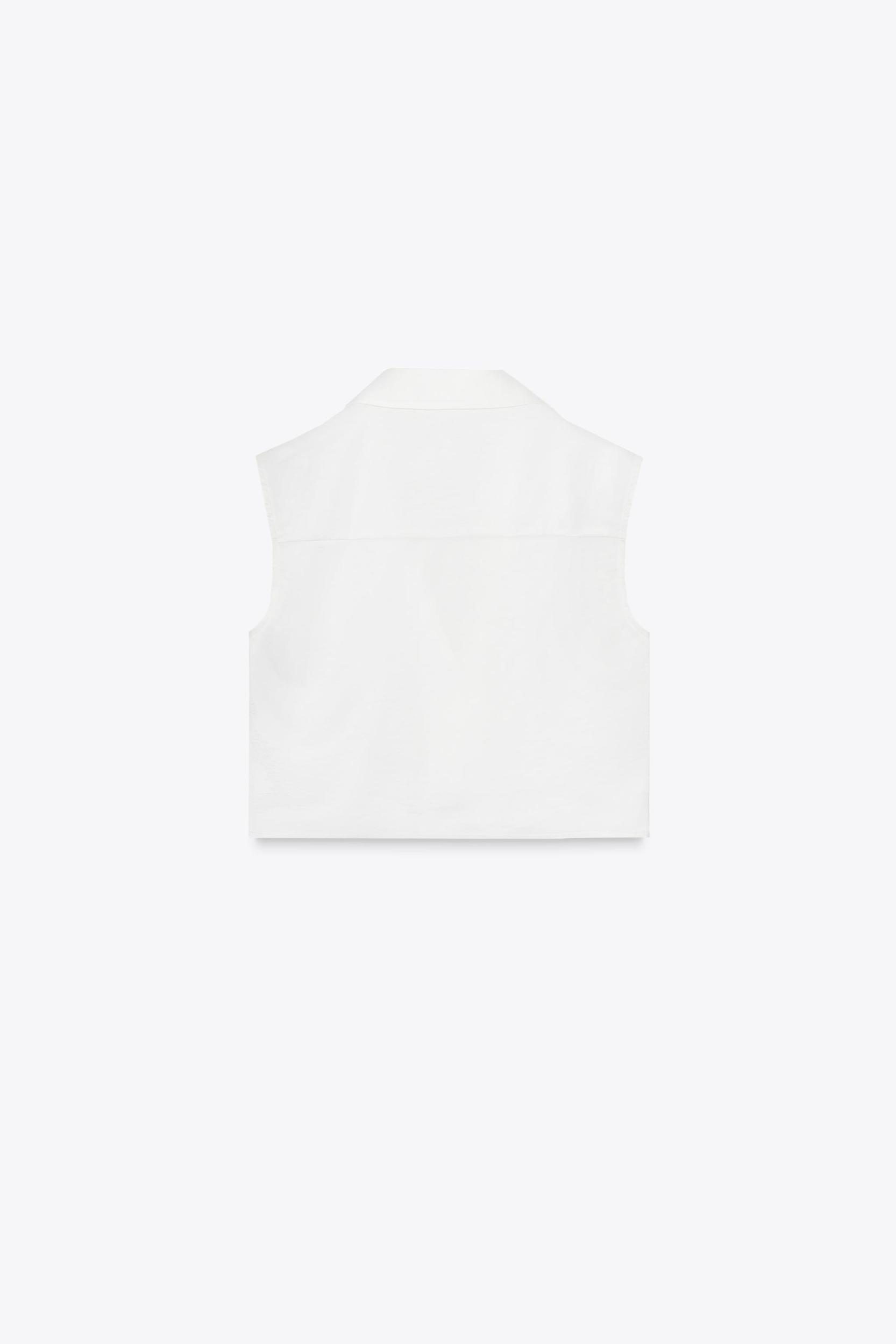 SATIN CROP TOP Product Image