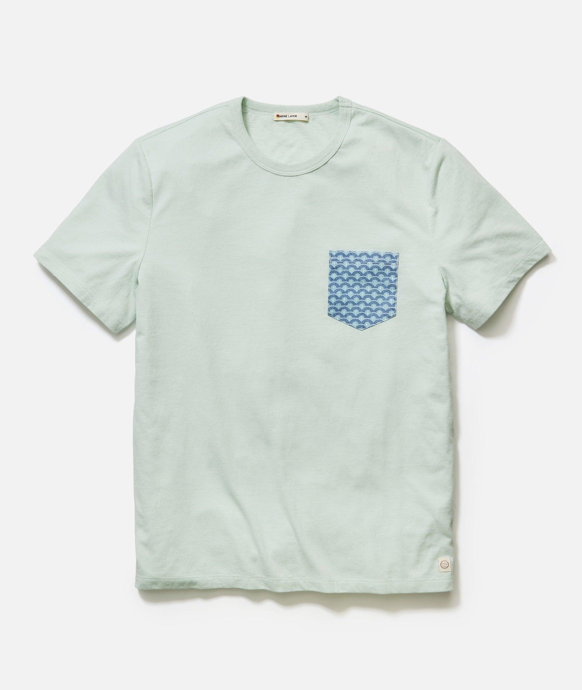 Signature Printed Pocket Tee Product Image