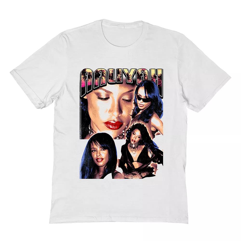 Men's Aaliyah Tee, Size: Large, White Product Image