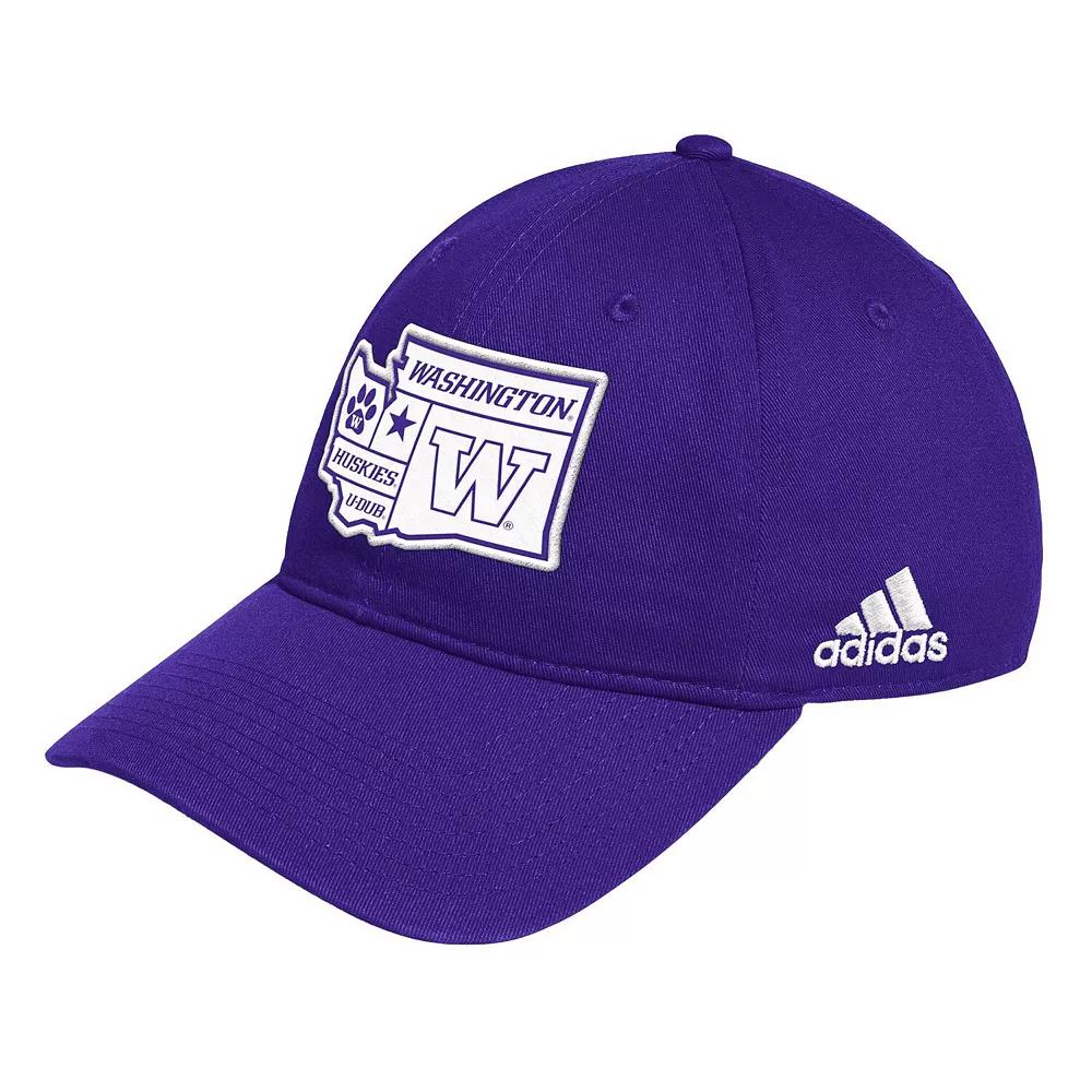 Men's adidas Royal Kansas Jayhawks State Slouch Adjustable Hat, Blue Product Image