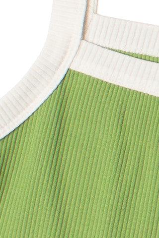 Contrast Trim Tank Top Product Image