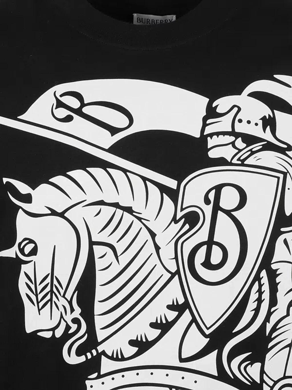 Equestrian Knight-print cotton T-shirt Product Image