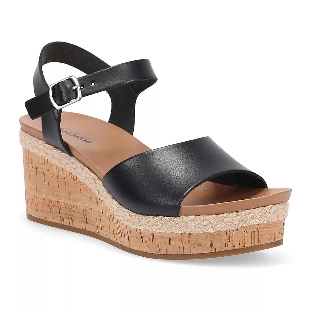 Sonoma Goods For Life® Esmae Women's Espadrille Wedge Sandals,  Product Image