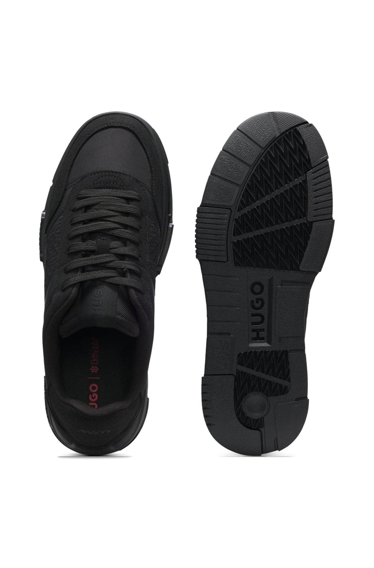 Lace-up trainers with monogram detailing Product Image