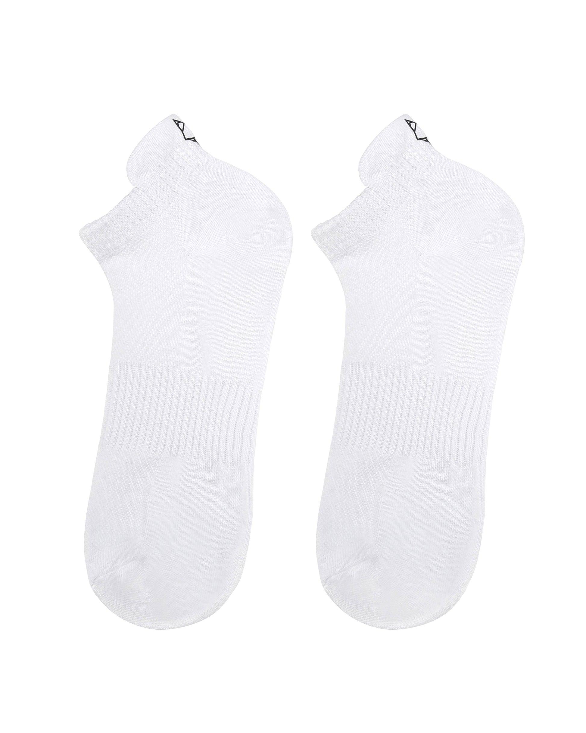 3 Pack Mens Egyptian Cotton Ankle Socks White Product Image