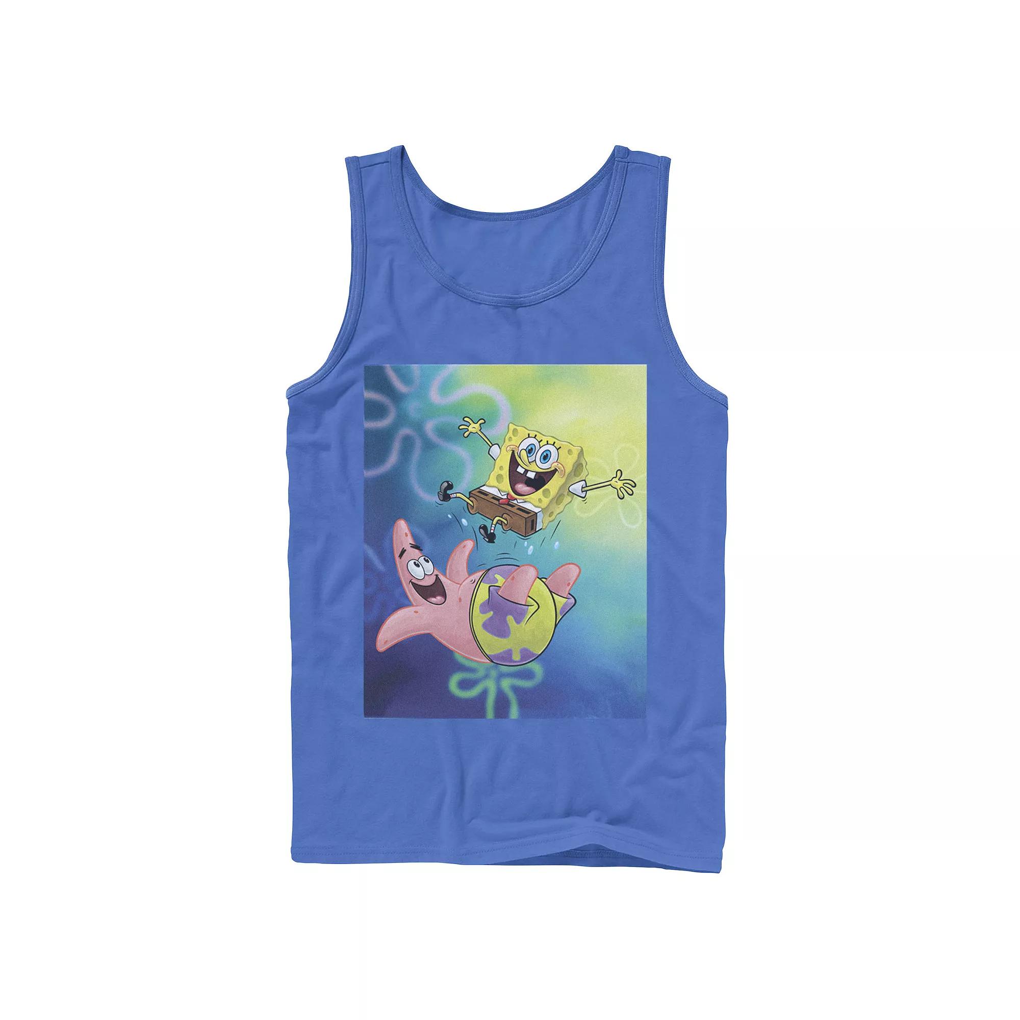 Men's Nickelodeon Spongebob Squarepants Patricks Star Best Buddies Graphic Tank Top,  Product Image