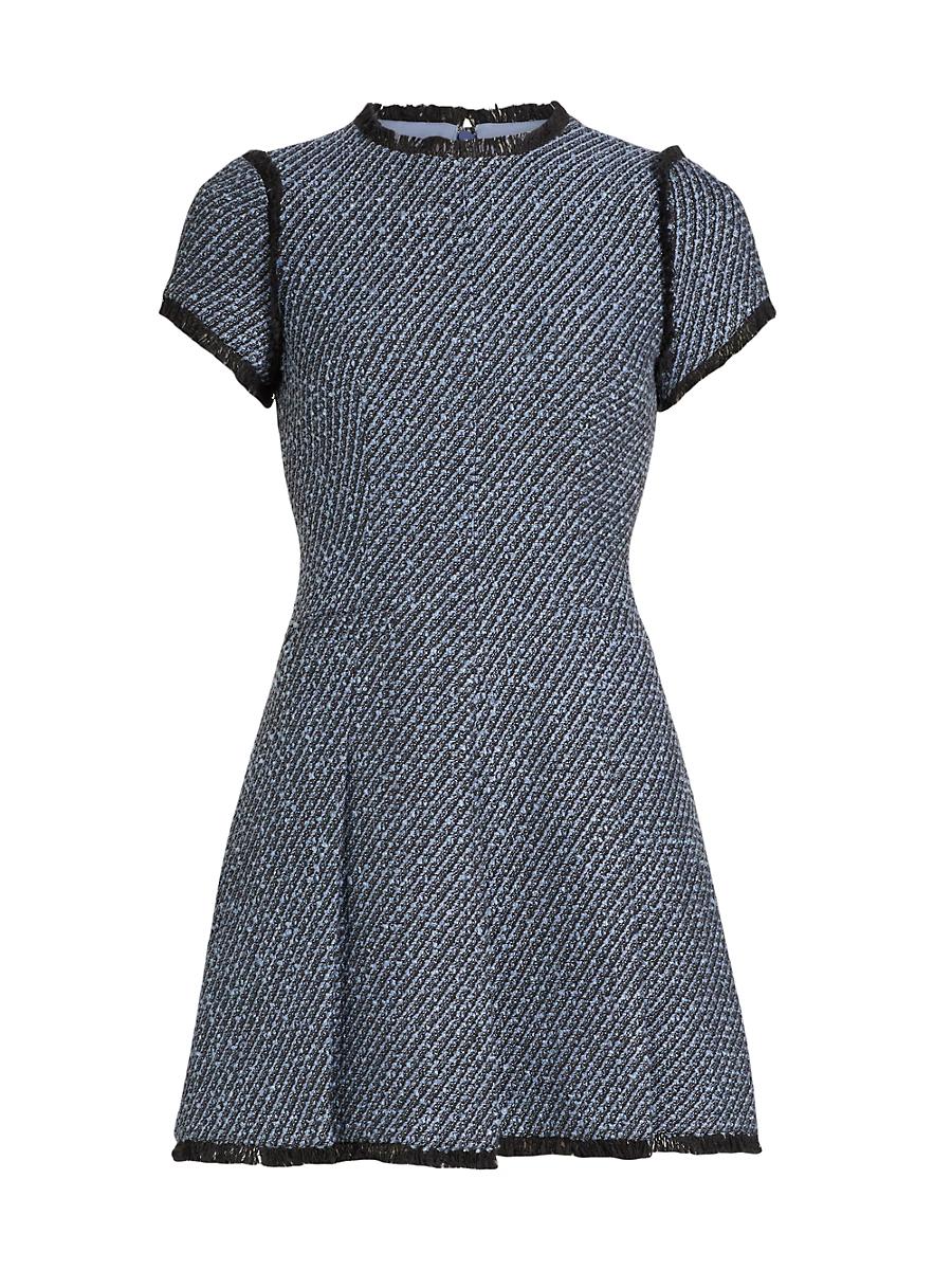 Womens Nova Metallic Tweed Minidress Product Image