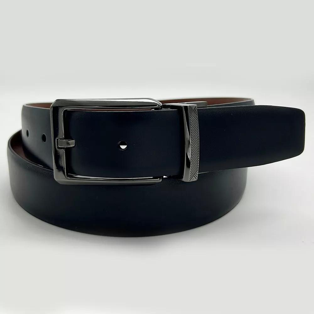 Men's Sonoma Goods For Life® Black/Brown Reversible Dress Belt,  Product Image