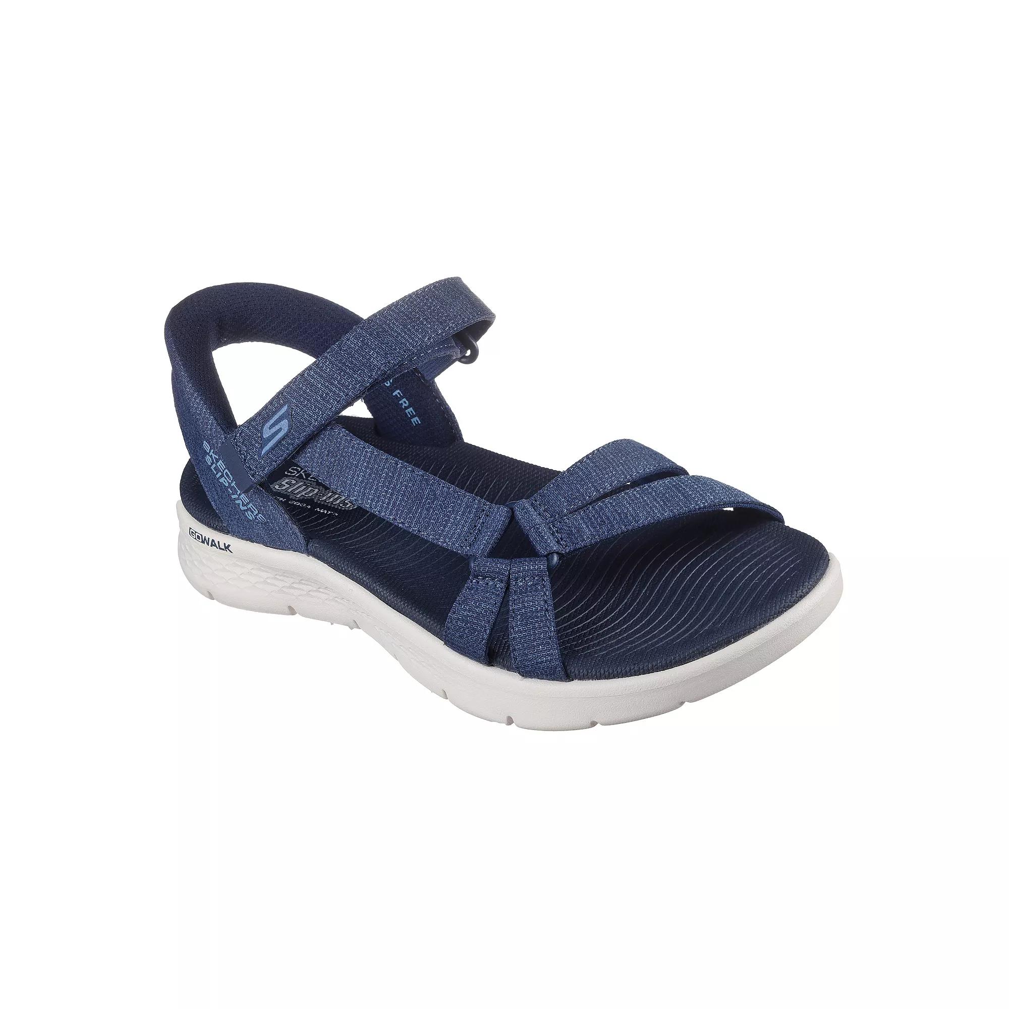 Skechers Hands Free Slip-ins® GO WALK® Flex Sandal Illuminate Women's Sandals, Size: 11, Blue Product Image