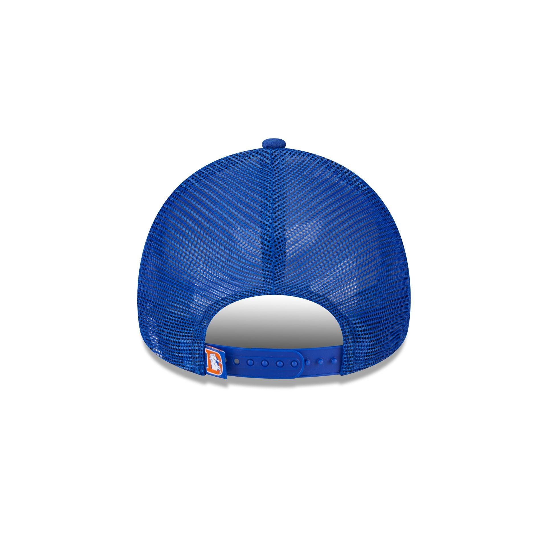 Denver Broncos Distressed 9FORTY A-Frame Trucker Hat Male Product Image