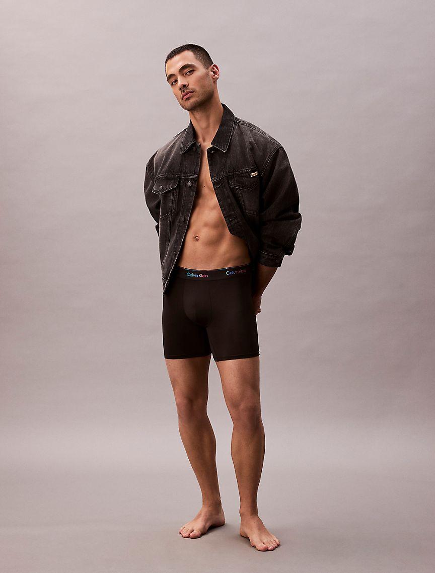 Microfiber Stretch Pride Boxer Brief Product Image