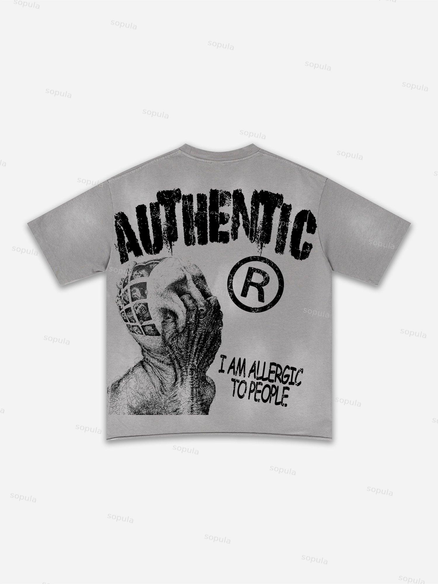 Fly By Choice Graphic Washed T-shirt Product Image