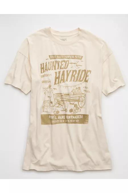 AE Oversized Halloween Graphic T-Shirt Women's Product Image