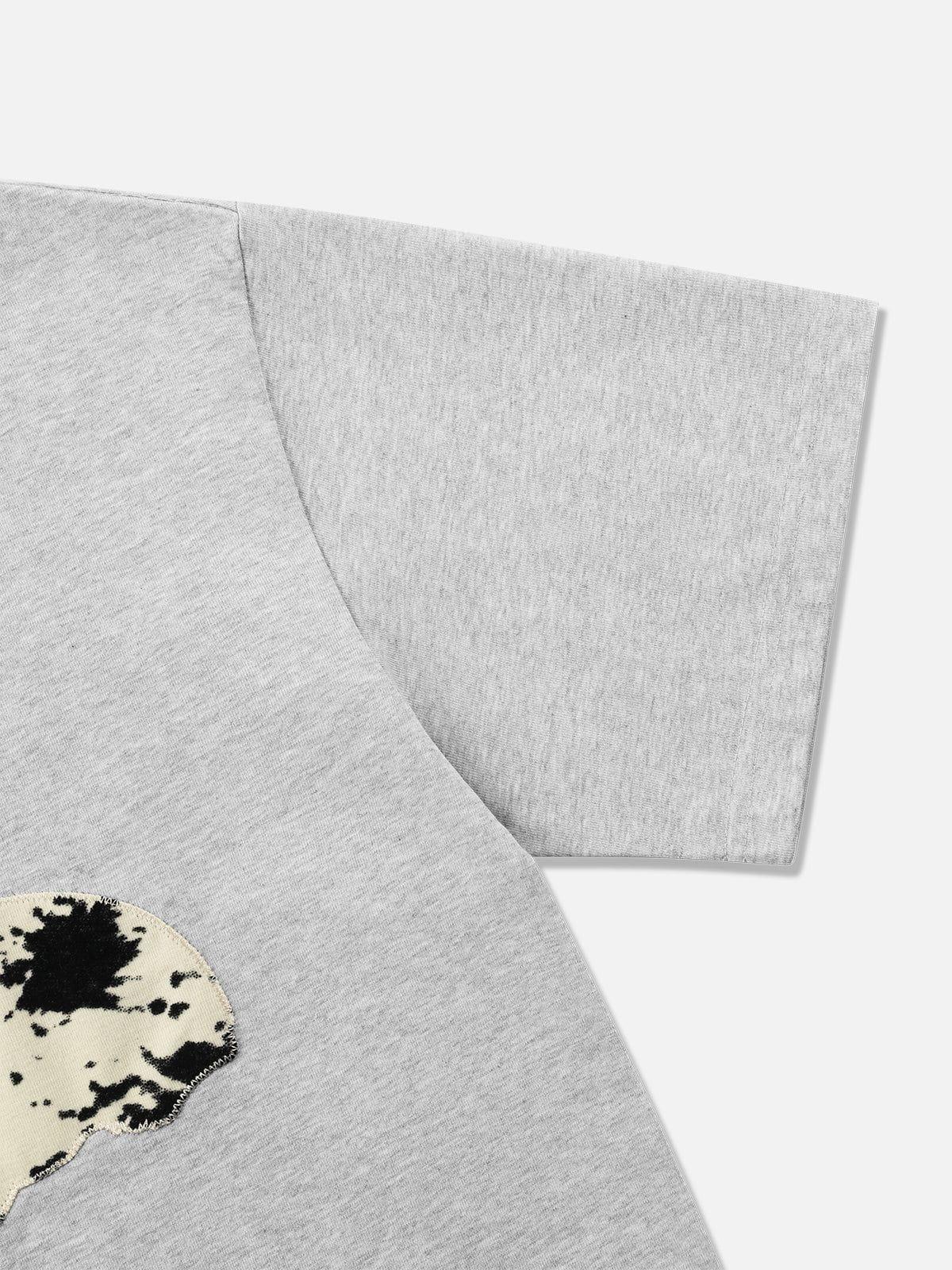 Aelfric Eden Star Graphic Cropped Knit Tee Product Image