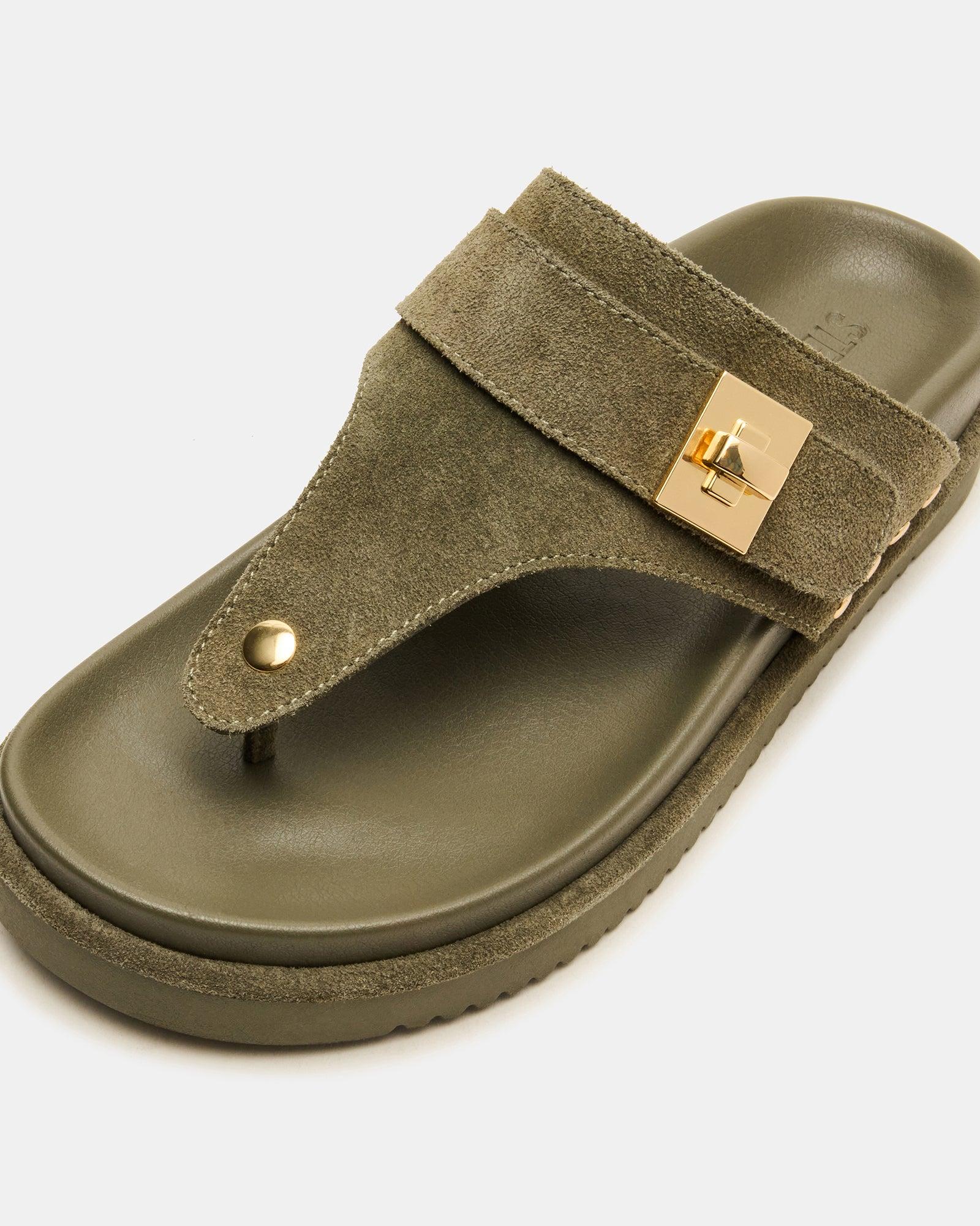 THONA OLIVE SUEDE Female Product Image