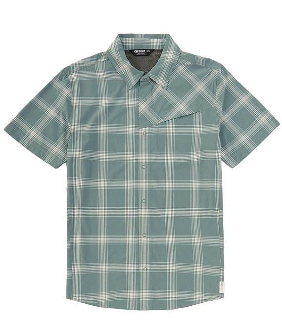 Outdoor Research Astroman Short Sleeve Plaid Woven Shirt Product Image