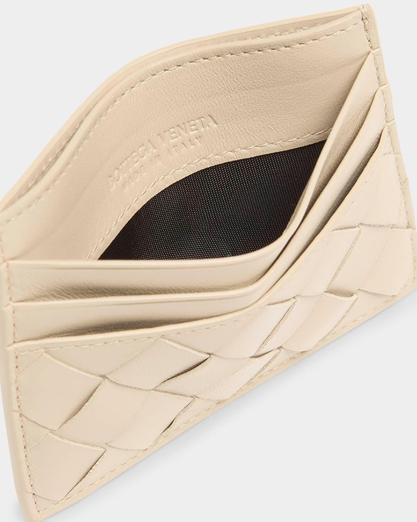 Intrecciato Leather Card Holder Product Image
