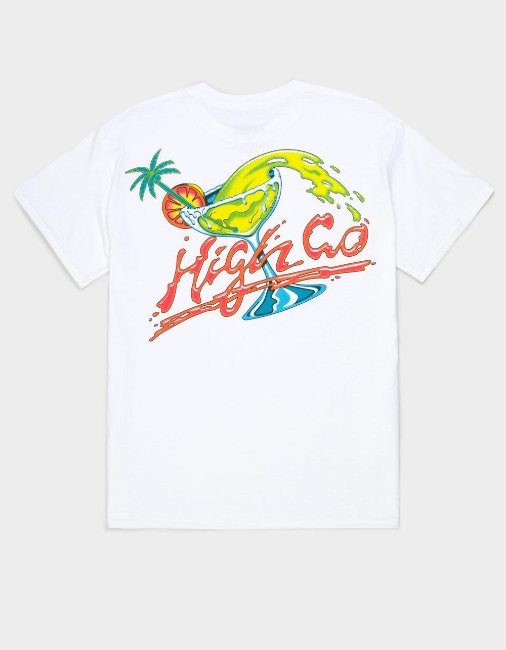 HIGH CO. Poolside Mens Tee - WHITE Product Image