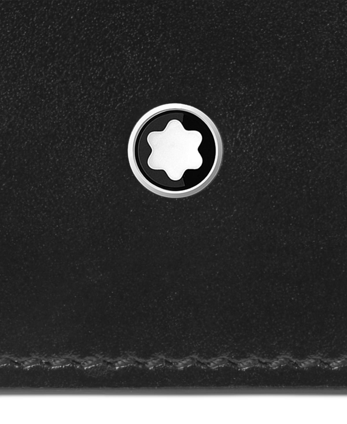 MONTBLANC Meisterstuck 6cc Leather Wallet In Black Product Image