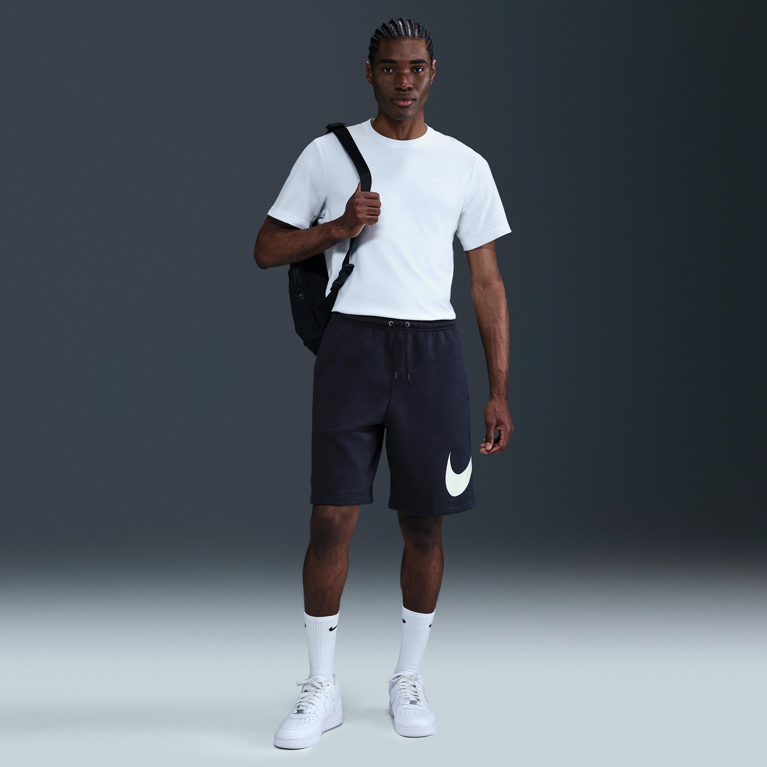 Nike Mens Club Fleece Shorts | FN3906-451 Product Image