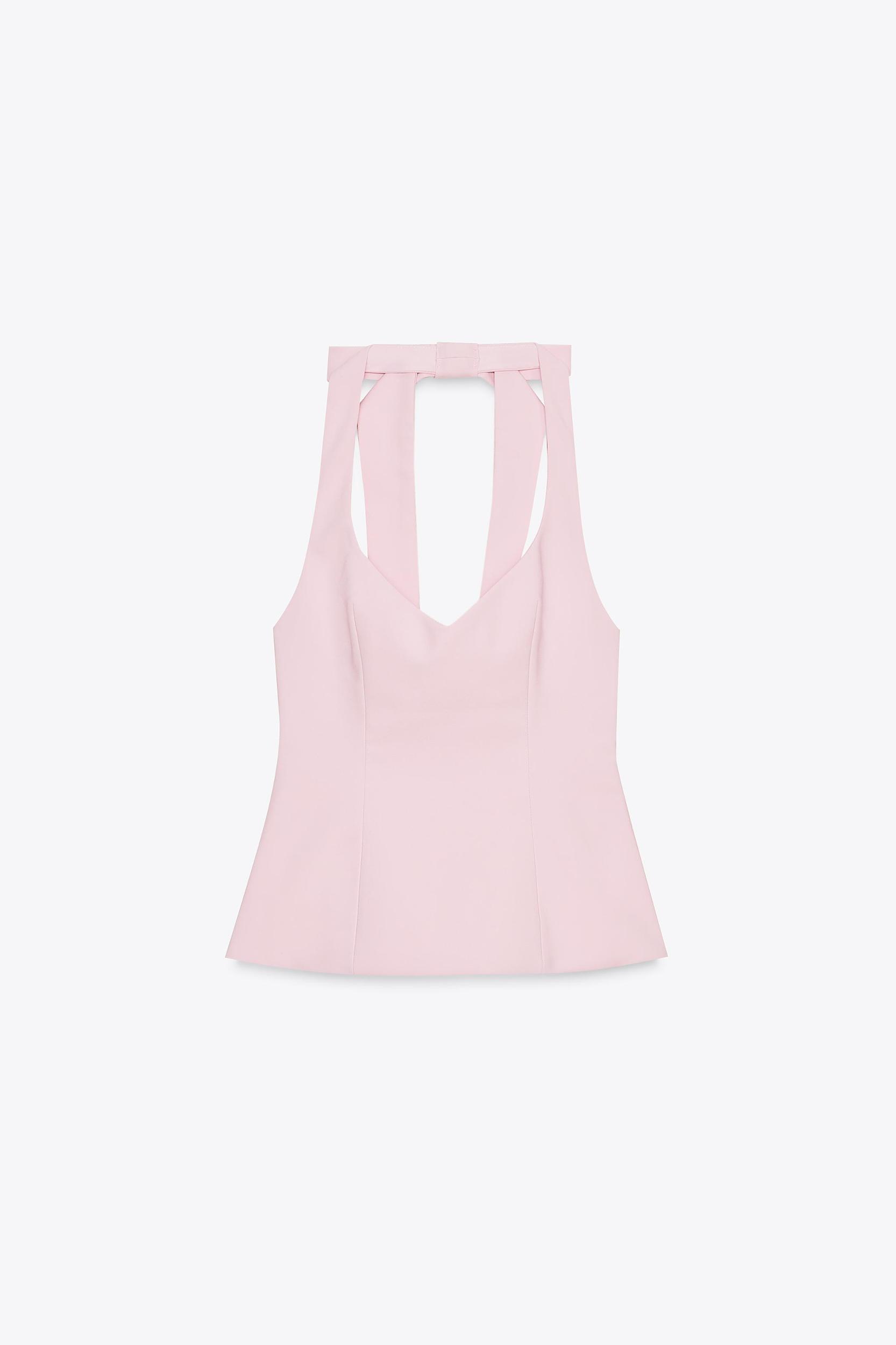 HALTER BACK BOW TOP Product Image