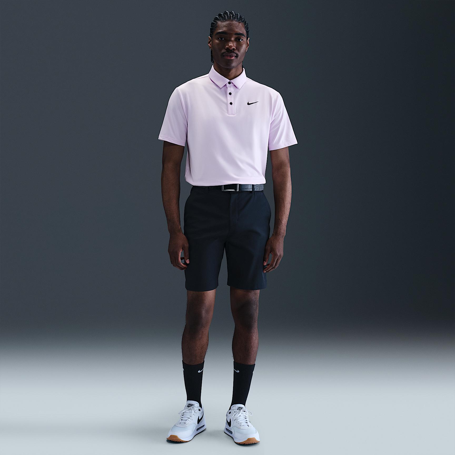 Nike Mens Tour Dri-FIT Solid Golf Polo | FZ7481-440 Product Image